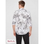 Мужская Рубашка GUESS Factory (Belfast Printed Shirt) 63791-01 Чистый Белый