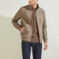 Чоловічий Бомбер (Amos Bomber Jacket) 59111-01 Коричневий Out Чорний In Combo