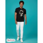 Чоловіча Футболка GUESS Factory (Grant Skull Crew Tee) 58381-01 Реактивний Чорний