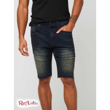 Чоловічі Шорти (Keyes Moto Denim Shorts) 63891-01 Темна Мийка