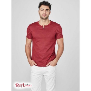 Чоловіча Футболка (Paulie Slit Tee) 58471-01 Beet Juice Червоний