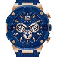Мужские Часы (Rose Gold-Tone and Blue Multifunction Watch) 60071-01 Multi Мужские Часы (Rose Gold-Tone and Blue Multifunction Watch) 60071-01 Multi