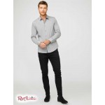 Мужская Рубашка GUESS Factory (Damon Poplin Shirt) 58481-01 New Серебряный Stone