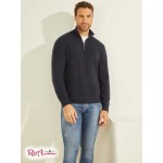 Мужской Свитер GUESS (Esmere Wool-Blend Zip Sweater) 59501-01 Bleu eLeGant