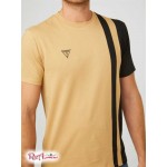 Чоловіча Футболка GUESS Factory (Jervins Logo Tee) 63771-01 Підсмажена Taupe