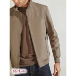 Чоловічий Бомбер GUESS (Amos Bomber Jacket) 59111-01 Коричневий Out Чорний In Combo Чоловічий Бомбер GUESS (Amos Bomber Jacket) 59111-01 Коричневий Out Чорний In Combo