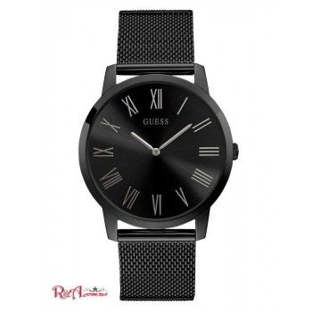 Чоловічий Годинник (Black and Silver-Tone Analog Watch) 57951-01 Чорний