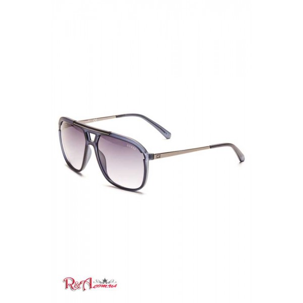 Мужские Солнцезащитные Очки GUESS Factory (Oversized Navigator Sunglasses) 64111-01 Синий