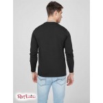 Мужская Веревка GUESS Factory (Roper Logo Crewneck) 58261-01 Реактивний Черный