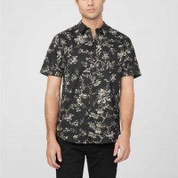 Мужская Рубашка (Kenny Printed Shirt) 58191-01 Реактивний Черный