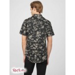 Чоловіча Сорочка GUESS Factory (Kenny Printed Shirt) 58191-01 Реактивний Чорний