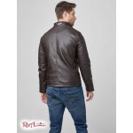 Мужская Куртка GUESS Factory (Alvin Faux-Leather Jacket) 58251-01 Коричневый