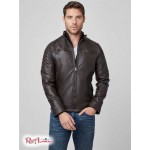 Мужская Куртка GUESS Factory (Alvin Faux-Leather Jacket) 58251-01 Коричневый