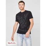 Мужская Футболка GUESS Factory (Flynn Logo Tee) 53701-01 Jet Black