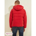 Чоловічий Пуховик GUESS (Hooded Nylon Puffer) 59531-01 Chili Red Чоловічий Пуховик GUESS (Hooded Nylon Puffer) 59531-01 Chili Red