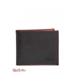 Мужской Бумажник GUESS (Contrast Stitch Slimfold Wallet) 56451-01 Черный
