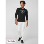 Чоловічий Crewneck GUESS Factory (Nicky Logo Crewneck) 58091-01 Реактивний Чорний