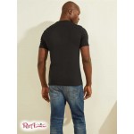 Чоловіча Футболка GUESS (Logo Tee) 59541-01 Реактивний Чорний