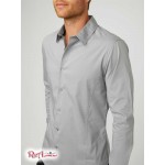 Мужская Рубашка GUESS Factory (Damon Poplin Shirt) 58481-01 New Серебряный Stone