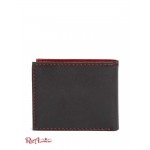Мужской Бумажник GUESS (Contrast Stitch Slimfold Wallet) 56451-01 Черный