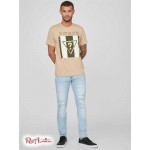Чоловіча Футболка GUESS Factory (Llalo Logo Tee) 58161-01 G118
