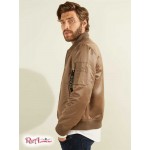 Чоловічий Бомбер GUESS (Satin Bomber Jacket) 55791-01 Antique Taupe Чоловічий Бомбер GUESS (Satin Bomber Jacket) 55791-01 Antique Taupe