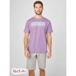 Мужская Футболка GUESS Factory (Greg Logo Tee) 58502-01 Orchid Aroma