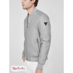 Чоловічий Бомбер GUESS Factory (Curt Faux-Leather Bomber) 63912-01 Мармур Сірий Чоловічий Бомбер GUESS Factory (Curt Faux-Leather Bomber) 63912-01 Мармур Сірий