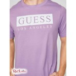 Мужская Футболка GUESS Factory (Greg Logo Tee) 58502-01 Orchid Aroma