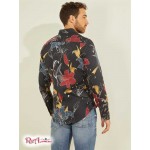 Чоловіча Сорочка GUESS (Luxe Night Lily Shirt) 64762-01 Нічна Лілія Друк