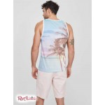 Чоловічий Танк GUESS Factory (Tepper Beach Tank Top) 63992-01 Чистий Білий Мульти