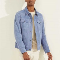 Чоловіча Куртка (Suede Leather Trucker Jacket) 64782-01 Bacopa Чоловіча Куртка (Suede Leather Trucker Jacket) 64782-01 Bacopa