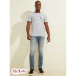 Чоловіча Футболка GUESS (Logo Tee) 59542-01 Dust Світлий Синій