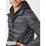 Мужская Куртка GUESS Factory (Hampton Puffer Jacket) 37222-01 Реактивний Черный