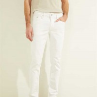Чоловічі Джинси (Slim Tapered Jeans) 59472-01 Оптична Біла Мийка