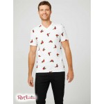 Чоловіча Футболка GUESS Factory (Gary Rose Tee) 63962-01 Чистий Білий