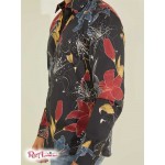 Чоловіча Сорочка GUESS (Luxe Night Lily Shirt) 64762-01 Нічна Лілія Друк