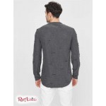 Чоловічий Crewneck GUESS Factory (Robson Distressed Crewneck) 58272-01 Jet Black Multi