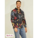 Чоловіча Сорочка GUESS (Luxe Night Lily Shirt) 64762-01 Нічна Лілія Друк