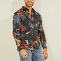 Чоловіча Сорочка (Luxe Night Lily Shirt) 64762-01 Нічна Лілія Друк