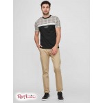 Чоловіча Футболка GUESS Factory (Kinto Plaid Tee) 63822-01 Jet Black