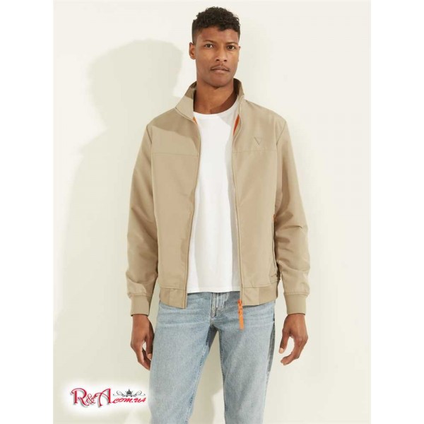 Чоловічий Бомбер GUESS (Amos Bomber Jacket) 64722-01 Impact Сірий Чоловічий Бомбер GUESS (Amos Bomber Jacket) 64722-01 Impact Сірий