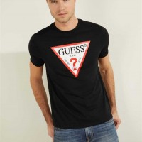 Чоловіча Футболка (Classic Logo Tee) 41932-01 Реактивний Чорний