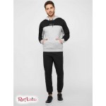 Мужской Пуловер GUESS Factory (Akram Pullover Hoodie) 63932-01 Светлый Melange Серый