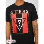 Чоловіча Футболка GUESS Factory (Llalo Logo Tee) 58162-01 Реактивний Чорний