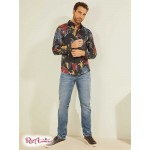 Чоловіча Сорочка GUESS (Luxe Night Lily Shirt) 64762-01 Нічна Лілія Друк