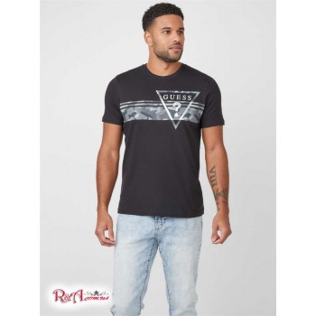 Чоловіча Футболка (Pekah Camo-Print Logo Tee) 53612-01 Реактивний Чорний