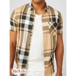 Чоловіча Сорочка GUESS Factory (Hertz Plaid Shirt) 63902-01 Чистий Білий Мульти