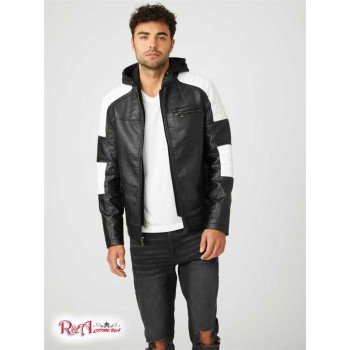 Мужская Куртка (Daniel Color-Block Biker Jacket) 58072-01 Jet Black