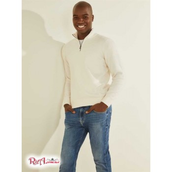 Чоловічий Светр (Esmere Wool-Blend Zip Sweater) 59502-01 Кремовий Білий